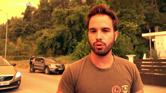 L'île grecque d'Eubée en flammes, 56 000 hectares brûlés en Grèce en dix jours