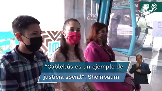 Presidenta, presidenta , entre porras Sheinbaum inaugura línea 2 del Cablebús en Iztapalapa