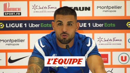 Скачать видео: Delort : « On a eu l'impression de jouer à l'extérieur » - Foot - L1 - Montpellier