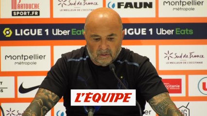 Sampaoli : « Une fin de match bizarre » - Foot - L1 - OM