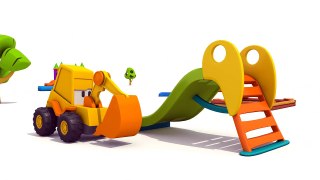 Max der Bagger - Ein neuer Kran! Tolle 3D Animation für Kinder