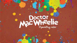 Wir malen! Der grüne Sportwagen - Farben lernen mit Doktor Mac Wheelie   Kindercartoon in