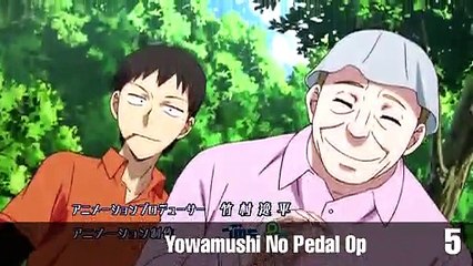 Top 30 Anime Opening Of Fall Autumn 2013