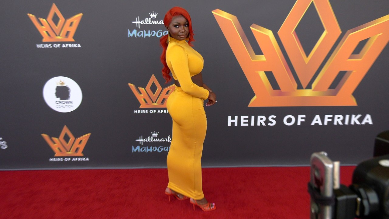 Shalom Blac "Heirs Of Afrika 4th Annual International Women of Power Awards" Red Carpet Fashion