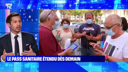 Le pass sanitaire étendu dès demain (2) - 08/08