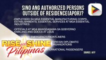 Sino ang Authorized Persons Outside of Residence o APOR?