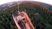 Abandoned ski jump tower in Finland [1440p]