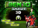 Ben 10 Games - Ben 10 Rush 3D - Cartoon Network Games - Game For Kid - Game For Boy