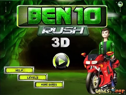 Ben 10 Games - Ben 10 Rush 3D - Cartoon Network Games - Game For Kid - Game For Boy