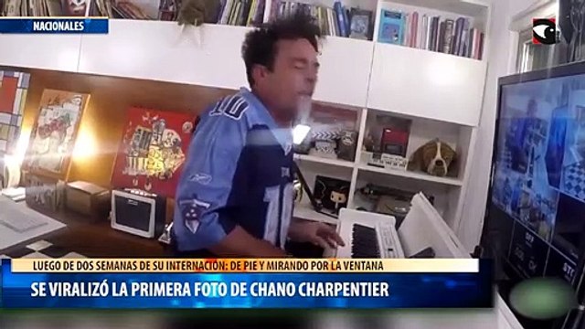 Se viralizó la primera foto de chano charpentier