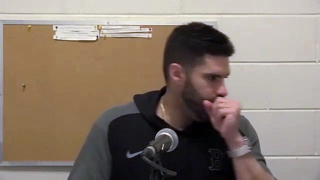 JD Martinez Postgame Press Conference | Red Sox vs Blue Jays 8-8