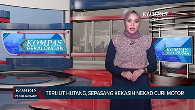 Terlilit Hutang, Sepasang Kekasih Nekat Curi motor