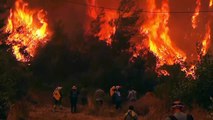 Κυκλωμένα από τις φλόγες χωριά στην βόρεια Εύβοια - Ολονύχτια μάχη