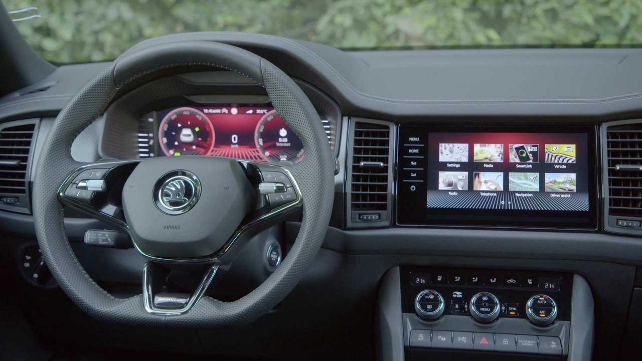 Der neue Skoda Kodiaq - Mehr Nachhaltigkeit im Interieur, erstmals optionale ergonomische Sitze