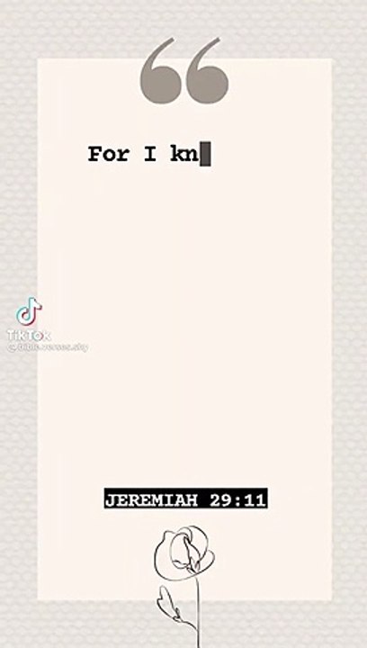 Jesus knows our plan,