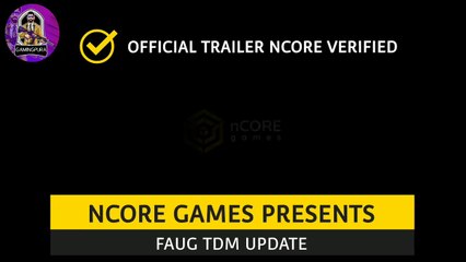 FAUG TDM OFFICIAL TRAILER|FAUG TEAMDEATH MATCH TRAILER|FEARLESS AND UNITED GUARDS |FAUG TDM UODATE|FAUG UPDATE