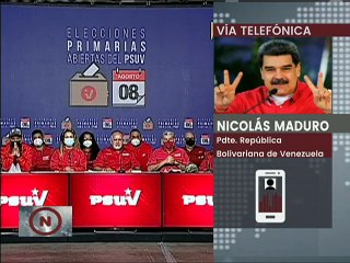 Jefe de Estado: "Excelente participación del pueblo venezolano en las elecciones primarias del PSUV"