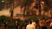 Grèce : Sur l'île d'Eubée, plus de 500 pompiers luttent contre les flammes