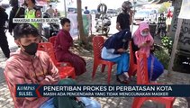 PPKM Level Iv, Pengendara Yang Tidak Pakai Masker Diswab Antigen