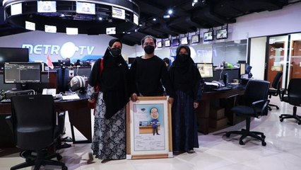 Lewat Karikatur, Metro TV Ucapkan Terima Kasih ke Keluarga Muhammad Islam