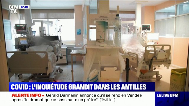 Covid-19: l'inquiétude continue de croître en Guadeloupe et en Martinique