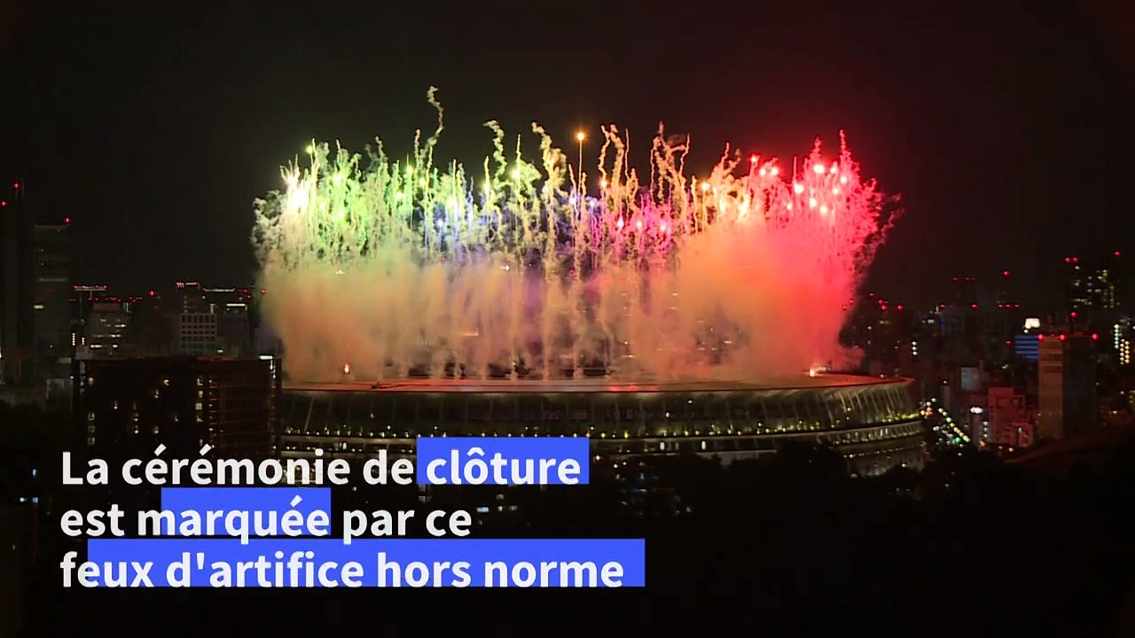 Tokyo-2020 : un grand feu d'artifice pour fêter...