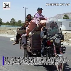 Taliban press on, take another Afghan provincial capital