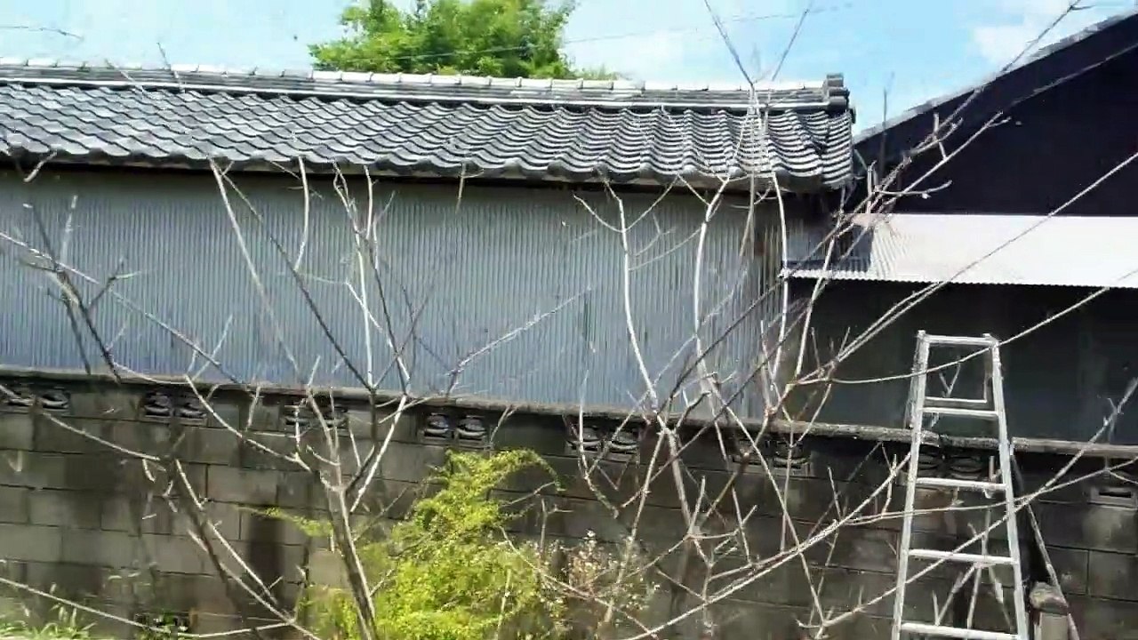 Old Japanese Farm House South Wall Project