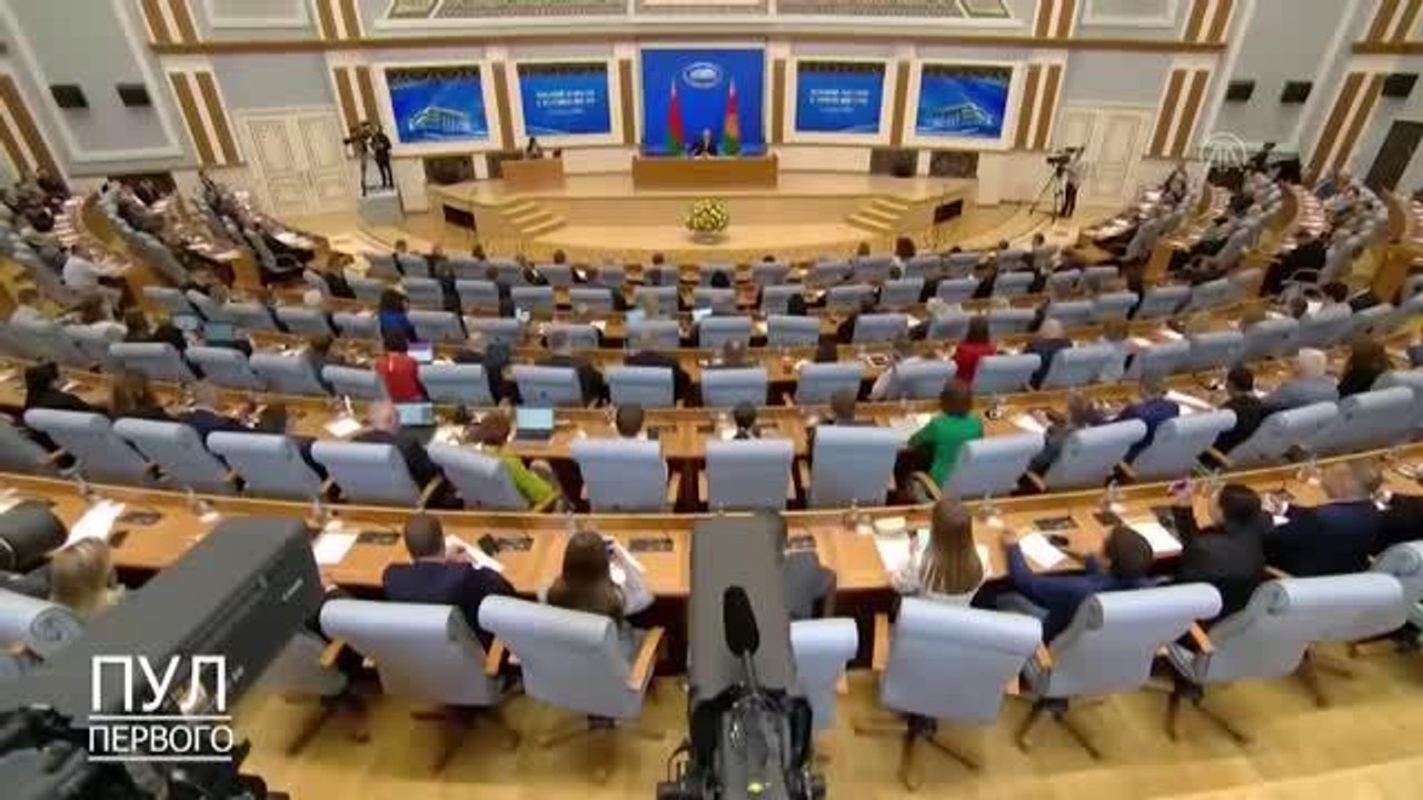 Son dakika haber: Belarus Cumhurbaşkanı Lukaşenko'dan yıllık değerlendirme toplantısı