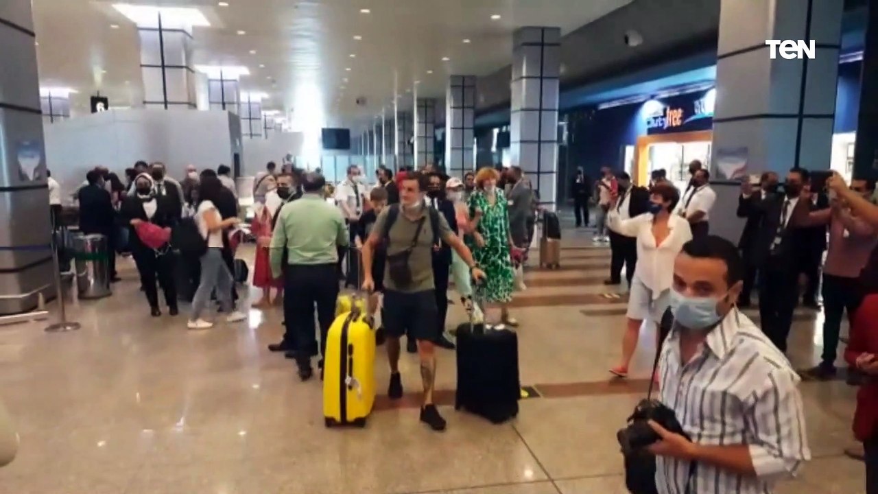 وصول أول رحلة طيران روسية لمطار الغردقة الدولي