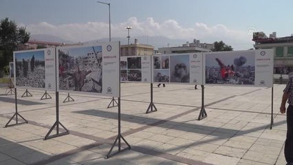 Medya-İş, AA'nın fotoğraflarından oluşan "Direnen Filistin" konulu sergi açtı