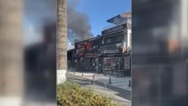 Son dakika haberi: Bodrum'da iş yerinde çıkan yangın söndürüldü