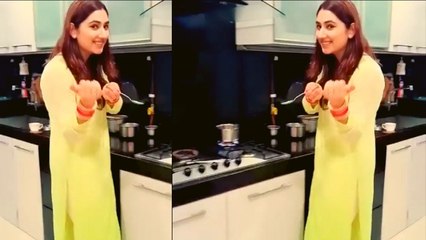 Disha Parmar ने शादी के बाद अपने देवर के लिए बनाई चाय, Viral हुआ Video | FilmiBeat