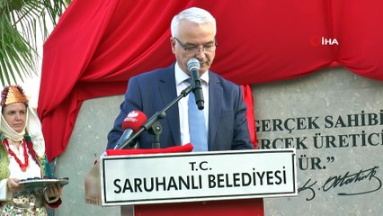 Saruhanlı’da toplu açılış töreni