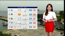 [종합뉴스 날씨] 내일 오전까지 중서부 비…폭염 한풀 꺾여