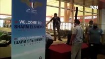 كاميرا TeN ترصد استعدادت مطار شرم الشيخ لاستقبال اول طائرة روسية بعد توقف 6 سنوات