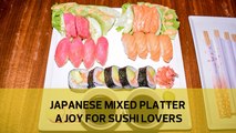 Food Review: Japanese mixed platter a joy for sushi lovers