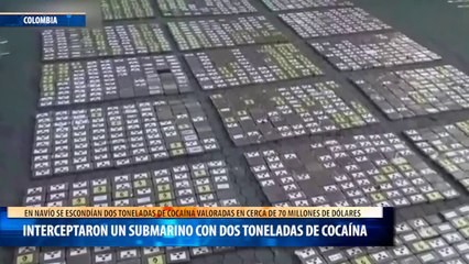 Interceptaron un submarino con dos toneladas de cocaína