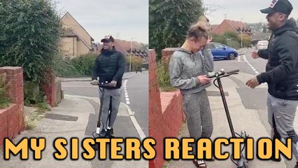 'Brother Surprises Little Sister with Electric Scooter *Her Reaction Will Leave You Teary-Eyed*'