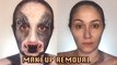 'Brazilian Artist Takes Off Cow Makeup | Makeup Removal'