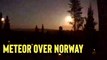 'Norway Skies Shine Bright, Courtesy of a Meteor Explosion '