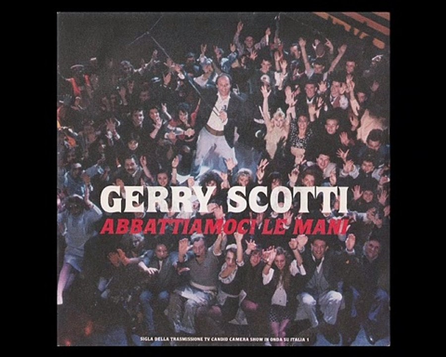 Gerry Scotti - Abbattiamoci le mani (1990 single) [HD audio]