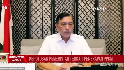 BREAKING NEWS! Pemerintah Kembali Perpanjang PPKM Jawa-Bali Hingga 16 Agustus 2021