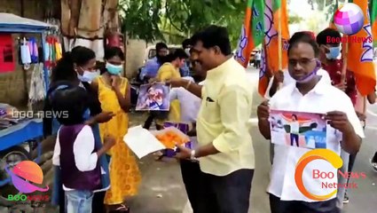 கோவையில் பாஜக சார்பில் இன்ப்பு வழங்கி கொண்டாட்டம் டோக்கியோ ஒலிம்பிக்கில் இந்தியா வீரர் தங்கப்பதக்கம் வென்றதையடுத்து |