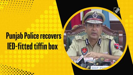 Punjab Police recover IED-fitted tiffin box