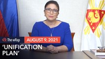 Robredo on rejecting Lacson's 'unification' plan: If I run, I'll fight until the end