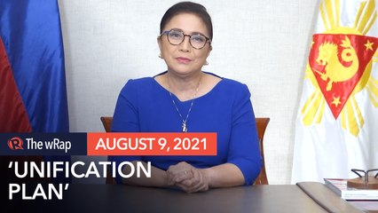 Robredo on rejecting Lacson's 'unification' plan: If I run, I'll fight until the end