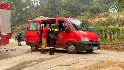 Gündüz gözüyle Yunanistan'daki yangın felaketi