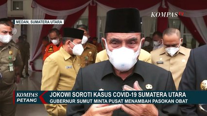 Covid-19 Meningkat, Gubernur Sumatera Utara Minta Pasokan Obat ke Pemerintah Pusat
