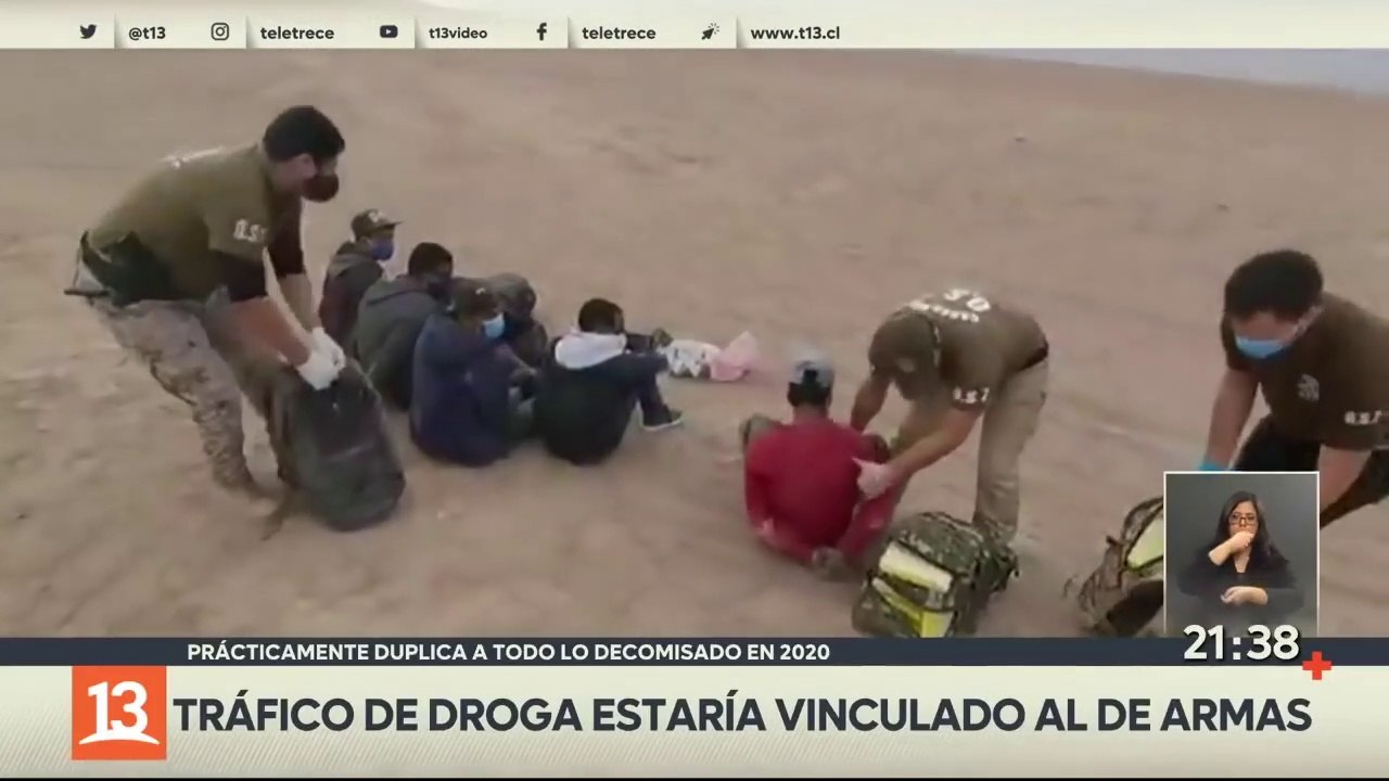 Explosivo aumento de internación de droga en la frontera norte del país - T13